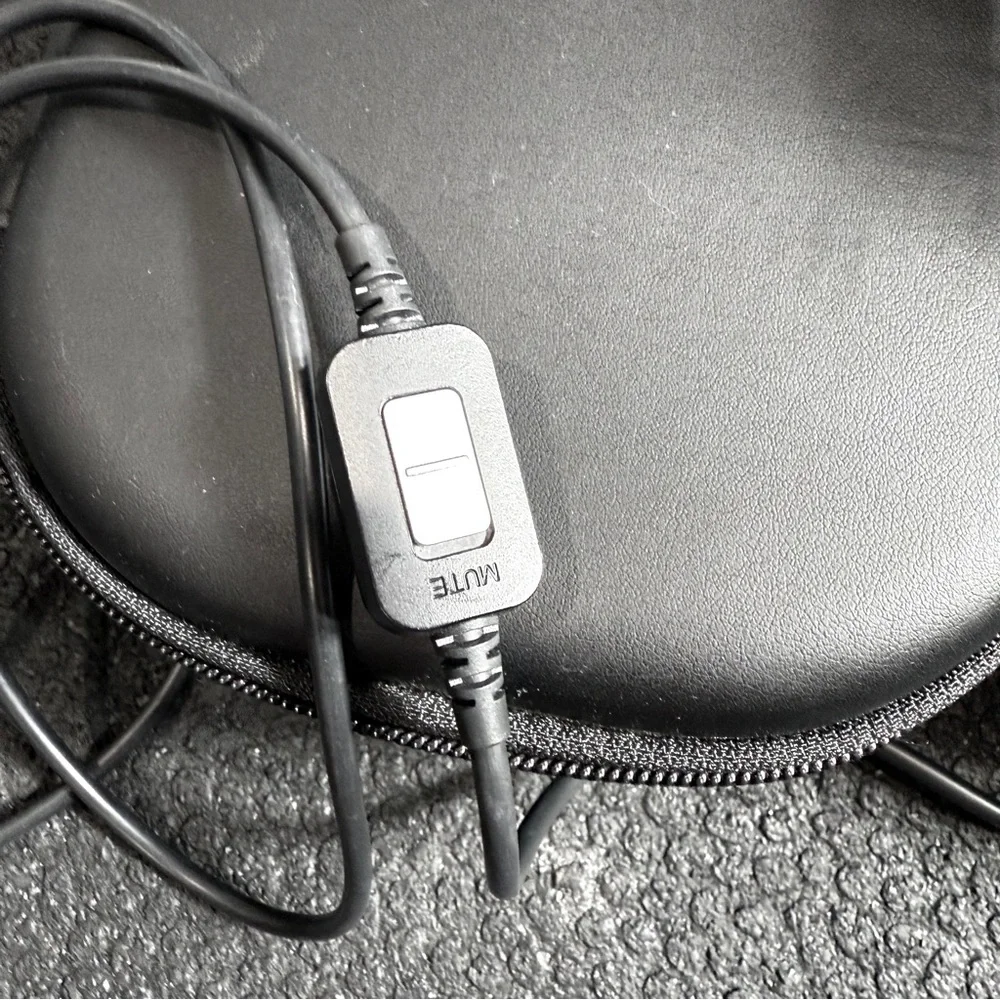Google employee-issued wired headphones; great shape, in-line volume, no mic